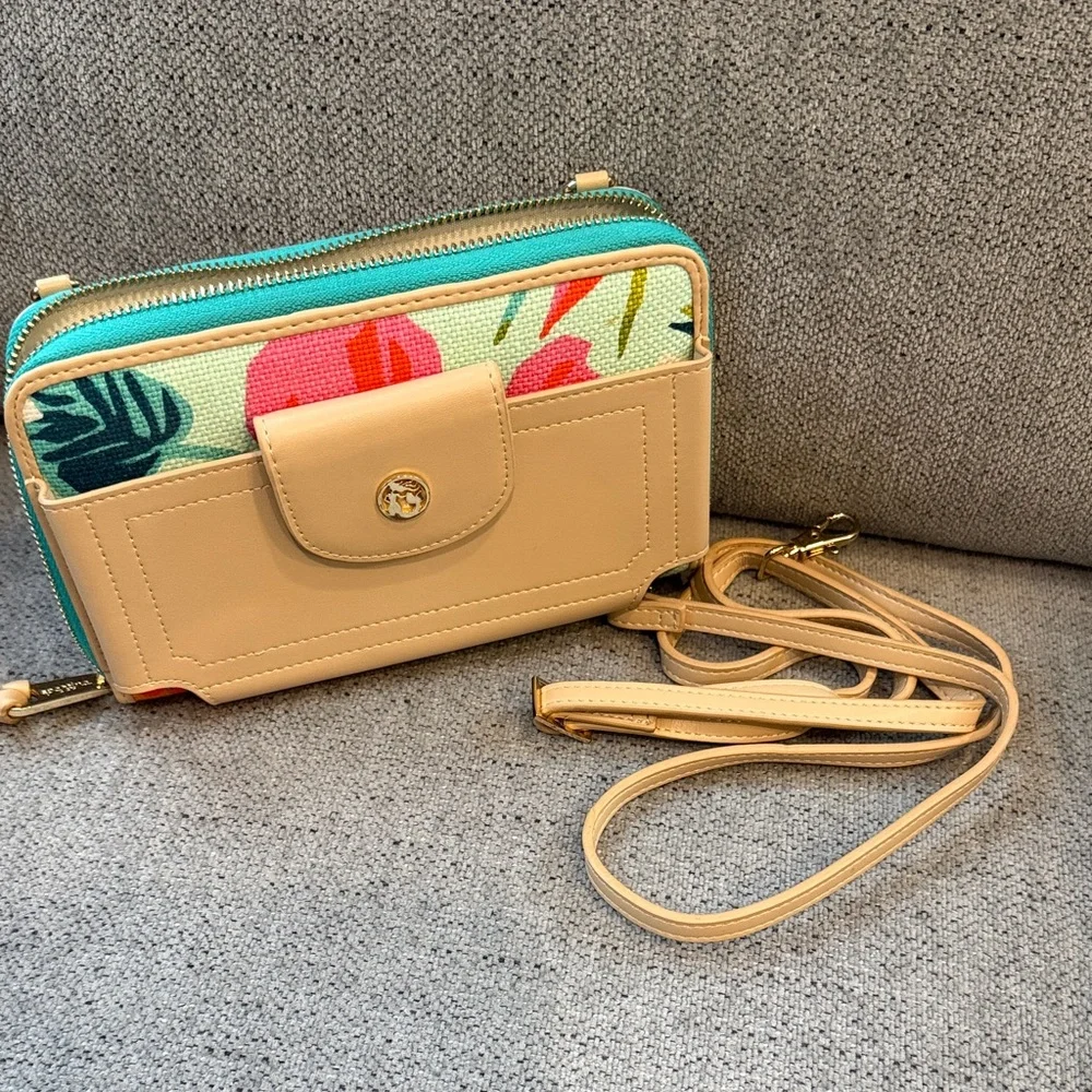 NWOT** Spartina 449 Floral Women's Wallet - Picture 3 of 4